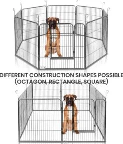 MaxxPet Puppyren - Hondenbench - Hondenren- Puppyren Met 8 Kennelpanelen - Staal -80 X 80 Cm Ø 210 Cm 15 MaxxPet Puppyren - Hondenbench - Hondenren- Puppyren Met 8 Kennelpanelen - Staal -80 X 80 Cm Ø 210 Cm -Hondenspeelgoed Winkel 1023x1200 3