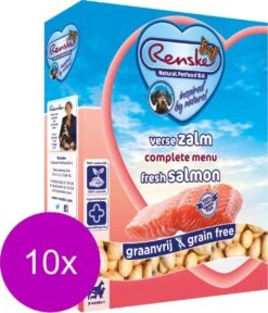 Renske Vers Vlees Zalm Graanvrij - Hondenvoer - 10 X 395 Gr -Hondenspeelgoed Winkel 1028x1200 1