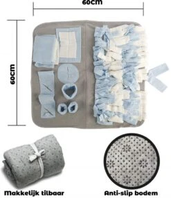 Snuffelmat - Snuffelmat Hond - Denkspelletjes Voor Honden - GRATIS 2 Trektouwen - Snuffelmatten - Snuffelmat Voor Honden -Hondenspeelgoed Winkel 1037x1200