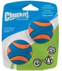 Chuckit! Chuckit Ultra Squeaker Ball Medium ø 6 Cm 2 - Pack -Hondenspeelgoed Winkel 1040x1200
