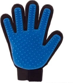 Vacht Verzorgingsborstel Voor Huisdieren - Blauw - LimitedDeals - Voor Honden Katten Konijnen Paarden - Tevens Massage Handschoen Voor Dieren! - Goed Voor De Verzorging Van De Vacht -Hondenspeelgoed Winkel 1050x1200 2