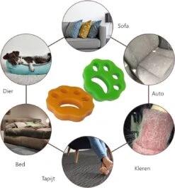 Merkloos Haarverwijderaar Huisdieren - 4 Stuks - Haarverwijderaar Wasmachine - Kattenhaar Verwijderaar - Hondenhaar Verwijderaar - Dierenborstel - 4 Stuks -Hondenspeelgoed Winkel 1124x1200