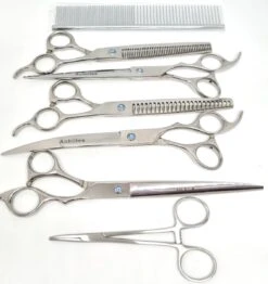 Achilles Hondenschaar - Scharenset Hond 8 INCH - 8-Delige Scharenset - Effileerschaar Hond -Hondenspeelgoed Winkel 1132x1200