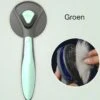 Pakeway T9 - Kattenborstel - Zelfreinigende Kattenkam - Groen - Massageborstel - 19,3 Cm -Hondenspeelgoed Winkel 1146x1200