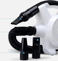 Hondenfohn - Waterblazer Met Draaiknop - 2400W Vermogen Met Warme En Koude Stand - Wit 20 Hondenfohn - Waterblazer Met Draaiknop - 2400W Vermogen Met Warme En Koude Stand - Wit -Hondenspeelgoed Winkel 1151x1200