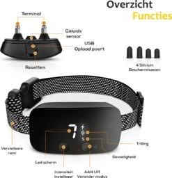 Salvano Anti Blafband - Blafband Voor Honden - Opvoedingshalsbanden - Voor Kleine En Grote Honden - Anti Blafband Zonder Schok- Oplaadbaar - Anti Blaf Apparaat - Blafband - Diervriendelijk -Hondenspeelgoed Winkel 1156x1200 3