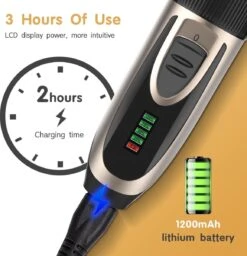 Nobleza Dieren Tondeuse Set - 4 Opzetkammen - Draadloos - Voor Huisdieren Katten & Honden 14 Nobleza Dieren Tondeuse Set - 4 Opzetkammen - Draadloos - Voor Huisdieren Katten & Honden -Hondenspeelgoed Winkel 1159x1200