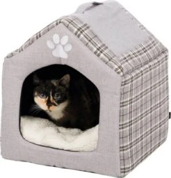 Trixie Relax Iglo Hondenhuis Silas Grijs/Creme - 40X45X40 CM -Hondenspeelgoed Winkel 1160x1200 3
