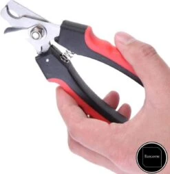 ElegaPet Professionele Nagelknipper Hond L - Rood Zwart - Dier - Nageltang Met Veiligheidsstop Nagelschaar -Hondenspeelgoed Winkel 1165x1200