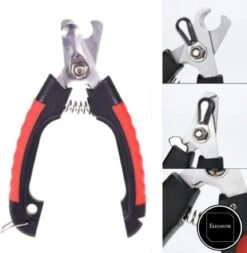 ElegaPet Professionele Nagelknipper Hond L - Rood Zwart - Dier - Nageltang Met Veiligheidsstop Nagelschaar -Hondenspeelgoed Winkel 1173x1200