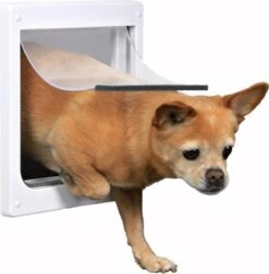 Trixie 2-Weg Hondenluik Wit - XS-S 25 X 29 CM -Hondenspeelgoed Winkel 1176x1200 11