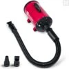 Nuvoo Professionele Hondenföhn / Waterblazer / Hondenborstel Met 3 Opzetstukken - Verstelbare Vermogen Tot 2200W - Warme / Koude Stand - Rood -Hondenspeelgoed Winkel 1187x1200 2