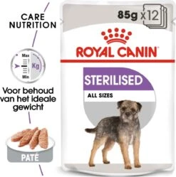 Royal Canin Ccn Sterilised Wet - Hondenvoer - 12x85 G 17 Royal Canin Ccn Sterilised Wet - Hondenvoer - 12x85 G -Hondenspeelgoed Winkel 1191x1200 4