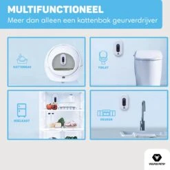 Vulpes Pets® Kattenbak Geurverdrijver PRO - Ozon En Negatieve Ionen Functie - Infraroodsensor - Oplaadbaar - Geurverwijderaar - Air Eliminator - Wit 22 Vulpes Pets® Kattenbak Geurverdrijver PRO - Ozon En Negatieve Ionen Functie - Infraroodsensor - Oplaadbaar - Geurverwijderaar - Air Eliminator - Wit -Hondenspeelgoed Winkel 1195x1200 7