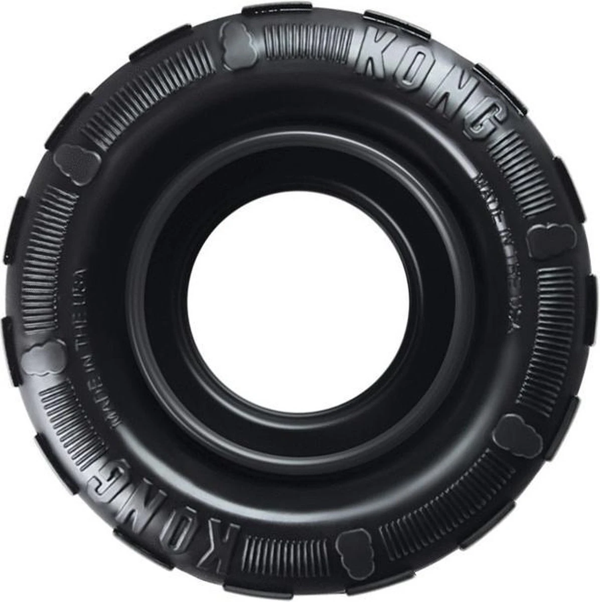 Kong Traxx Hondenspeelgoed - Rubber - M/L- Zwart 5 Kong Traxx Hondenspeelgoed - Rubber - M/L- Zwart - Afbeelding 3