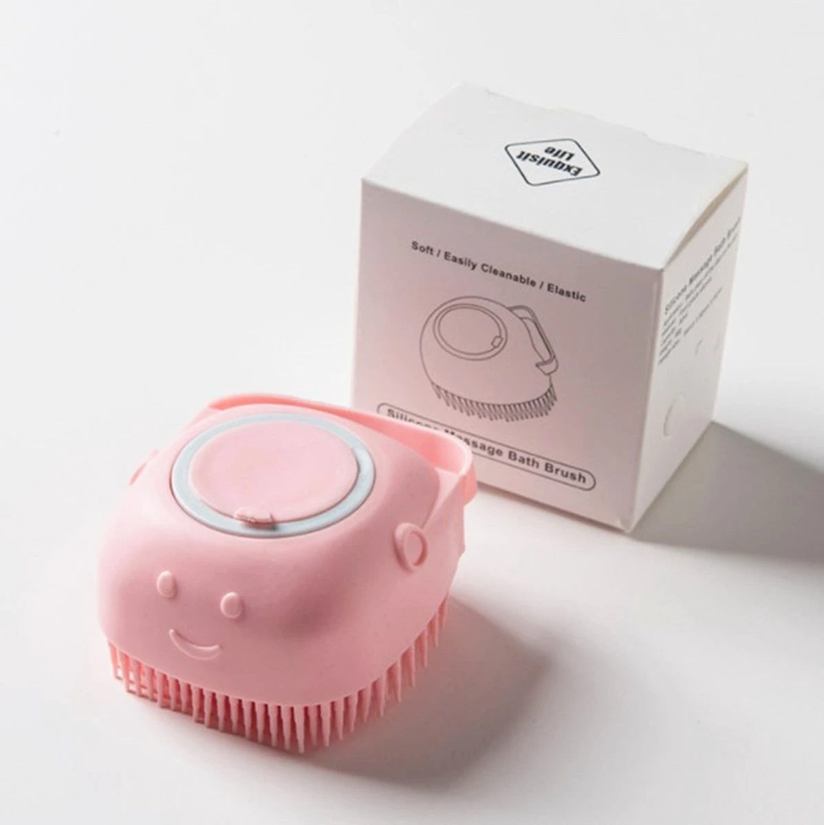 Merkloos Dierenborstel - Douche - Bad - Hond - Kat - Vachtverzorging - Scrubber - Borstel 5 Merkloos Dierenborstel - Douche - Bad - Hond - Kat - Vachtverzorging - Scrubber - Borstel - Afbeelding 3