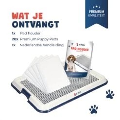 JC Pets Premium Pad Houder Met Rooster - Inclusief 20 Puppy Training Pads - Hondentoilet - Zindelijkheidstraining Hond 19 JC Pets Premium Pad Houder Met Rooster - Inclusief 20 Puppy Training Pads - Hondentoilet - Zindelijkheidstraining Hond -Hondenspeelgoed Winkel 1199x1200 2