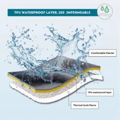 Hondendeken, Fleece, Waterdicht, Wasbaar, Hondenmat, Huisdier, Warme Zachte Deken Voor Hondendeken, Kattendeken, Deken Voor Katten En Honden, Waterdichte Deken Voor Bank, Bed, 150 X 127 Cm 15 Hondendeken, Fleece, Waterdicht, Wasbaar, Hondenmat, Huisdier, Warme Zachte Deken Voor Hondendeken, Kattendeken, Deken Voor Katten En Honden, Waterdichte Deken Voor Bank, Bed, 150 X 127 Cm -Hondenspeelgoed Winkel 1199x1200 8