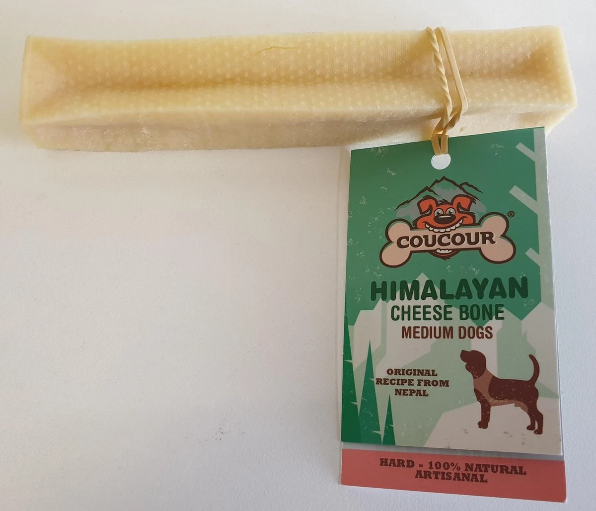 Coucour - Yak Kaas - Hondensnacks - Himalayan Cheese Bone - Medium 70Gram 3 Coucour - Yak Kaas - Hondensnacks - Himalayan Cheese Bone - Medium 70Gram