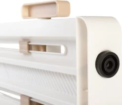 Iris Ohyama Huisdier Bariere PBR-600 - Kunststof - Wit/Beige - Uitschuifbaar -Hondenspeelgoed Winkel 1200x1034 1