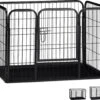 Relaxdays Puppyren - Hondenren - Puppykennel - Konijnenren - Bodem - Metaal - Div. Grootte - M -Hondenspeelgoed Winkel 1200x1034 2