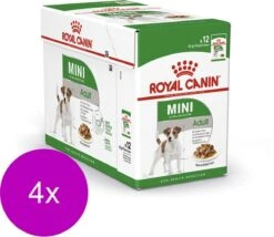 Royal Canin Shn Mini Adult Pouch - Hondenvoer - 4 X 12 X 85 G