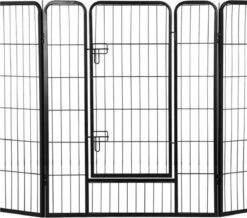 Merkloos Topmast Premium Puppyren - 120 Cm Hoog - 640 Cm Omtrek - Hondenren - Hondenhok - Zwart 10 Merkloos Topmast Premium Puppyren - 120 Cm Hoog - 640 Cm Omtrek - Hondenren - Hondenhok - Zwart -Hondenspeelgoed Winkel 1200x1058 5