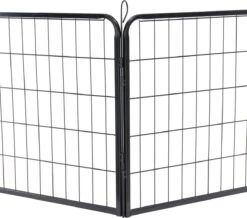 ACAZA Hondenren In 4 Panelen - Hondenkennel - Met Deur - 60 Cm Hoog - Zwart 14 ACAZA Hondenren In 4 Panelen - Hondenkennel - Met Deur - 60 Cm Hoog - Zwart -Hondenspeelgoed Winkel 1200x1061 3