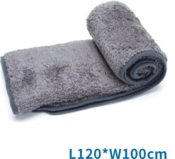 Nobleza 40UWK Hondendeken - Dierenmat - Benchkleed - 120x100cm - Grijs -Hondenspeelgoed Winkel 1200x1090 1