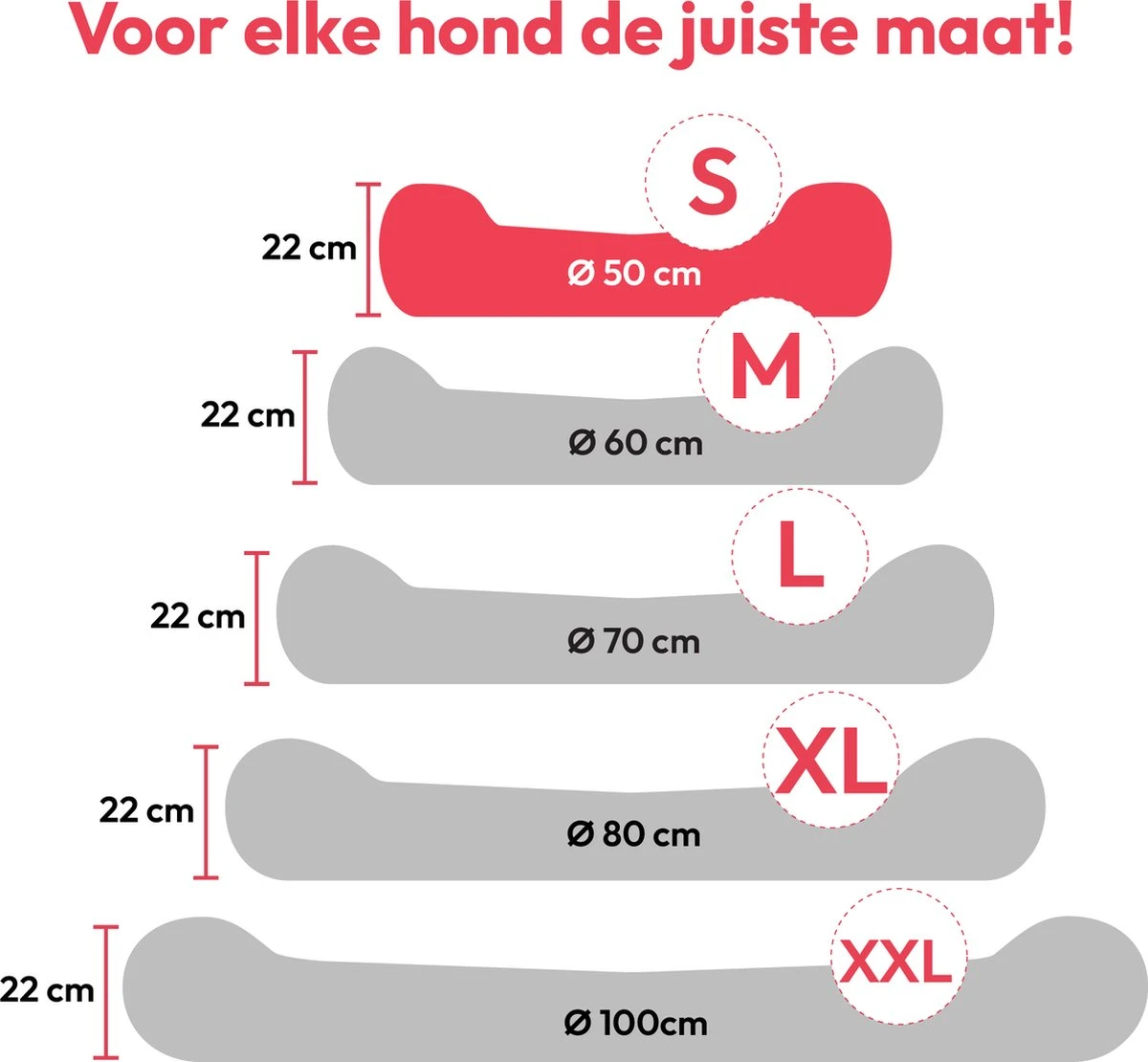 Snoozle Donut Hondenmand - Zacht En Luxe Hondenkussen - Wasbaar - Fluffy - Hondenmanden - 50cm - Grijs 10 Snoozle Donut Hondenmand - Zacht En Luxe Hondenkussen - Wasbaar - Fluffy - Hondenmanden - 50cm - Grijs - Afbeelding 8