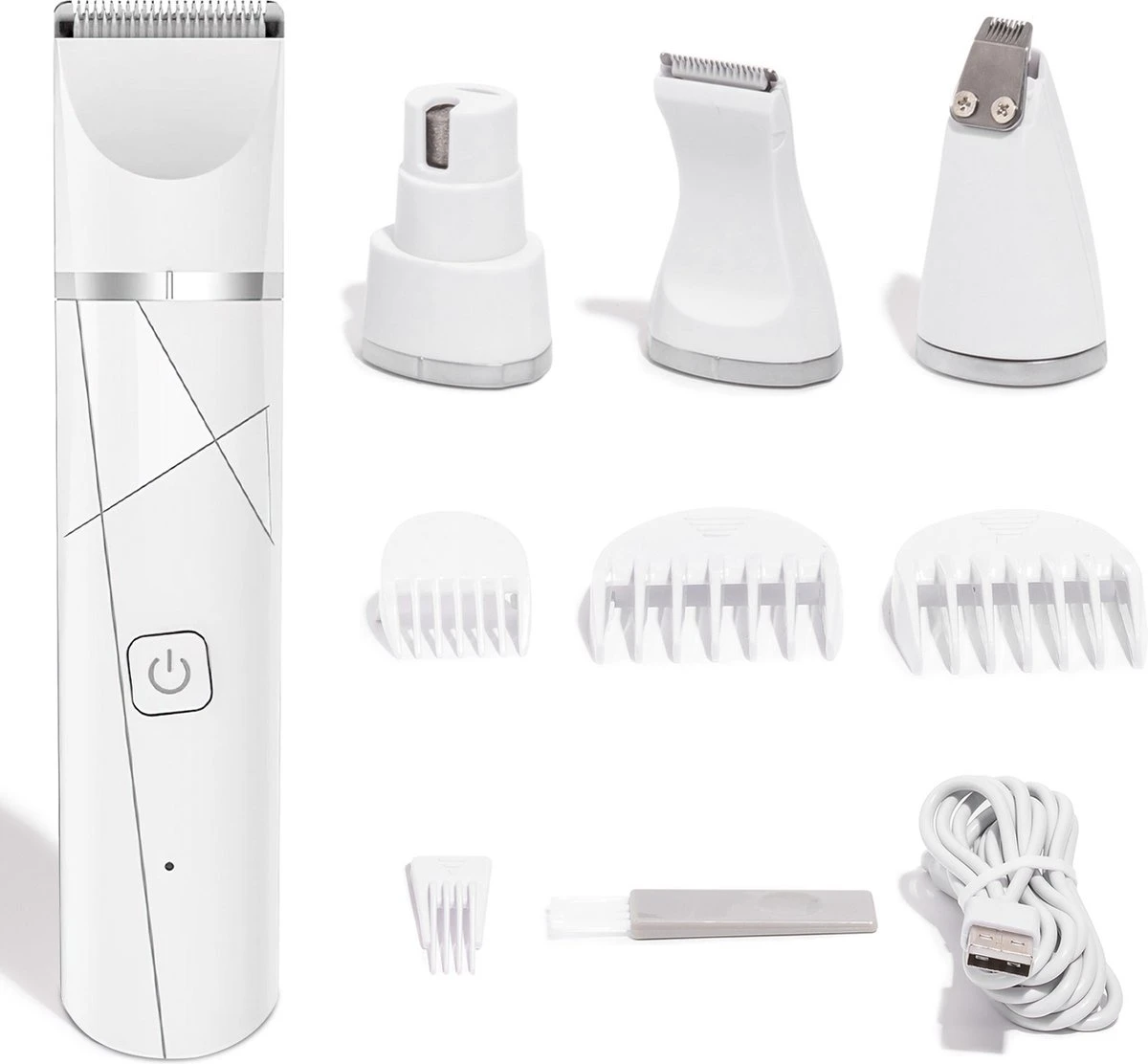 Revo Goods Professionele 4 In 1 Hondentondeuse Set -Ideaal Voor Honden En Andere Huisdieren - Slijper Inbegrepen -Draadloos - Ultra Stil 3 Revo Goods Professionele 4 In 1 Hondentondeuse Set -Ideaal Voor Honden En Andere Huisdieren - Slijper Inbegrepen -Draadloos - Ultra Stil