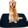 XXL Puppy Training Pad - Plasmat - Zwart - 104 X 104 Cm - Hondentoilet - Herbruikbaar - Wasbaar -Hondenspeelgoed Winkel 1200x1115