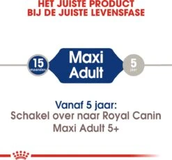 Royal Canin Maxi Adult 15 KG 25 Royal Canin Maxi Adult 15 KG -Hondenspeelgoed Winkel 1200x1117 7