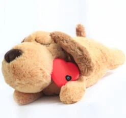 Merkloos Knuffel Met Hartslag Speciaal Voor Puppy's - Snuggle Heart Beat Puppy - Hartslagknuffel - Pluche -Hondenspeelgoed Winkel 1200x1127 1