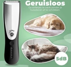 Essential Goods Professionele Hondentondeuse – Hondentrimmer - Draadloos – Opzet Kammen – Dik/Dunne Vacht - Honden/Katten - Zwart/Zilver -Hondenspeelgoed Winkel 1200x1131 1