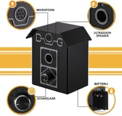 Merkloos Barky® Anti Blaf Apparaat Honden Ultrasoon Hondentrainer Incl Batterij - Anti Blafband Alternatief Veilig & Diervriendelijk - Dog Anti Bark Control -Hondenspeelgoed Winkel 1200x1140 6