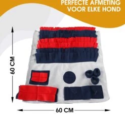 Merkloos Go Quality Honden Speelgoed - Snuffelmat - Snuffelmat Hond - Hondenspeeltjes - Puppy Speelgoed - Honden Speelgoed Intelligentie -Hondenspeelgoed Winkel 1200x1148 8