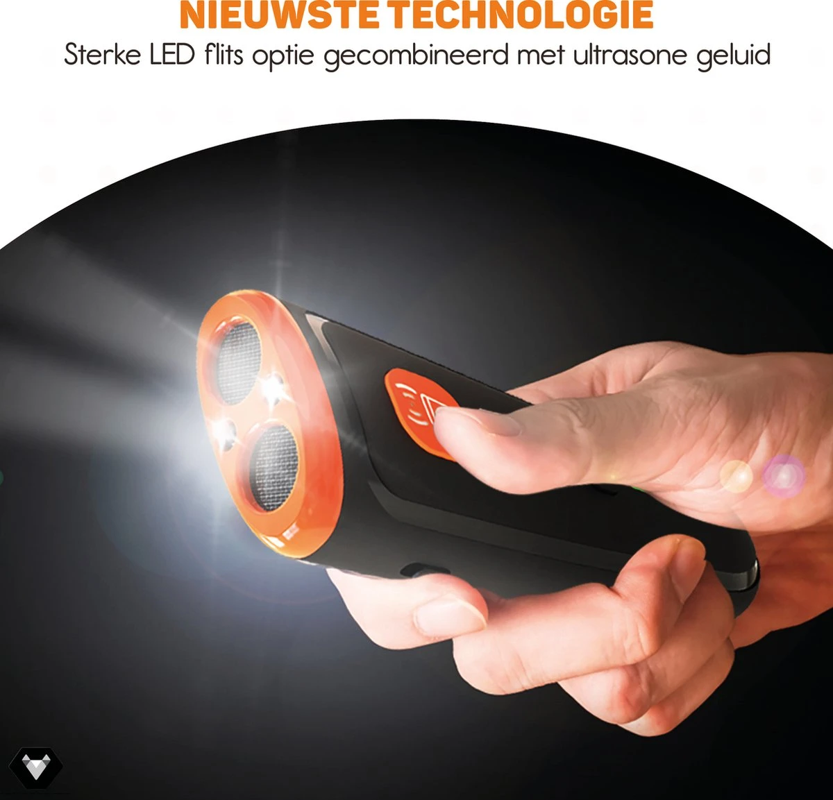 Vulpes Pets® Ultrasone Anti Blaf Apparaat – 3-in-1 Anti Blaf Apparaat Pro - Diervriendelijk & Zonder Schok - Alternatief Anti Blafband - Voor Kleine & Grote Honden - Audio - Flashlight - USB-Oplaadbaar 8 Vulpes Pets® Ultrasone Anti Blaf Apparaat – 3-in-1 Anti Blaf Apparaat Pro - Diervriendelijk & Zonder Schok - Alternatief Anti Blafband - Voor Kleine & Grote Honden - Audio - Flashlight - USB-Oplaadbaar - Afbeelding 6