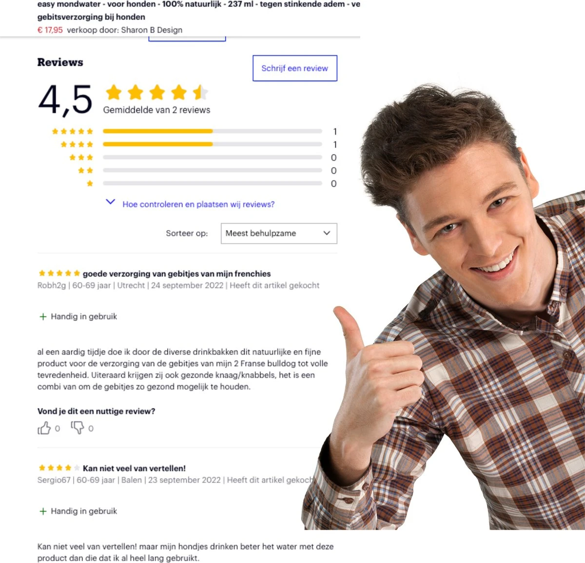 Easy Mondwater Voor Honden - 237 Ml - Tegen Stinkende Adem - Tandplak - Tandsteen - Tandvleesproblemen 5 Easy Mondwater Voor Honden - 237 Ml - Tegen Stinkende Adem - Tandplak - Tandsteen - Tandvleesproblemen - Afbeelding 3