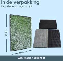 Merkloos Gtrise Hondentoilet Met 2 Matten - Out/Indoor - Zindelijkheidstraining Ebook - Dieren Wc 12 Merkloos Gtrise Hondentoilet Met 2 Matten - Out/Indoor - Zindelijkheidstraining Ebook - Dieren Wc -Hondenspeelgoed Winkel 1200x1162