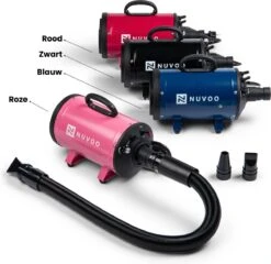 Nuvoo Professionele Hondenföhn / Waterblazer / Hondenborstel Met 3 Opzetstukken - Verstelbare Vermogen Tot 2200W - Warme / Koude Stand - Blauw 21 Nuvoo Professionele Hondenföhn / Waterblazer / Hondenborstel Met 3 Opzetstukken - Verstelbare Vermogen Tot 2200W - Warme / Koude Stand - Blauw -Hondenspeelgoed Winkel 1200x1164 1