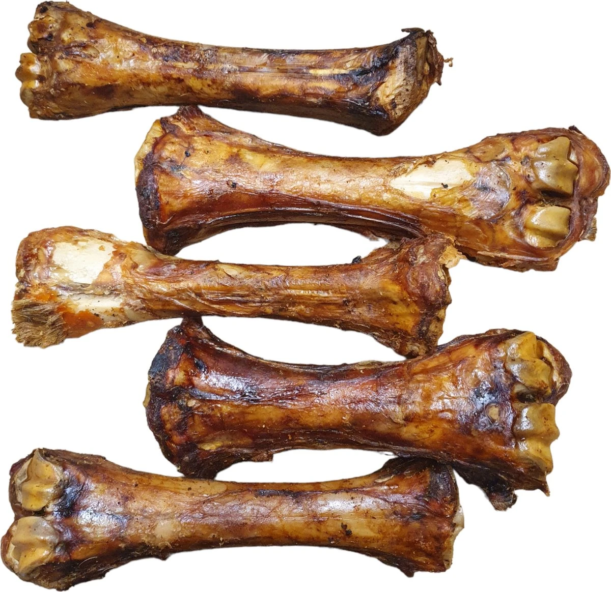 5× - Kalfsbot - Kauwsnack - Hondensnack - Ca 400 Gram Per Stuk - Lengte Bot 20 Tot 25 Cm 4 5× - Kalfsbot - Kauwsnack - Hondensnack - Ca 400 Gram Per Stuk - Lengte Bot 20 Tot 25 Cm - Afbeelding 2