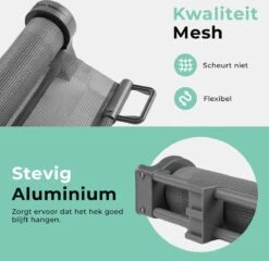 Château Animaux® - Tot 180cm Breed Traphekje Oprolbaar Hond - Stijlvolle Oplossing - Dieren Hek - Honden Hek 17 Château Animaux® - Tot 180cm Breed Traphekje Oprolbaar Hond - Stijlvolle Oplossing - Dieren Hek - Honden Hek -Hondenspeelgoed Winkel 1200x1165 11