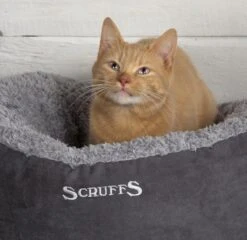 Scruffs Cosy Kattenmand - Comfortabel En Voordelig Met Zachte Binnenvoering En Imitatie Suède Buitenvoering - 3 Kleuren - Ø 45 Cm - Karamel -Hondenspeelgoed Winkel 1200x1167 6