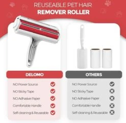 Merkloos Hoogwaardige Huisdierhaar Verwijderaar - Hondenhaar - Pluizenborstel - Ontharingsborstel -Hondenspeelgoed Winkel 1200x1168 1