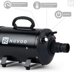 Nuvoo Professionele Hondenföhn / Waterblazer / Hondenborstel Met 3 Opzetstukken - Verstelbare Vermogen Tot 2200W - Warme / Koude Stand - Zwart 13 Nuvoo Professionele Hondenföhn / Waterblazer / Hondenborstel Met 3 Opzetstukken - Verstelbare Vermogen Tot 2200W - Warme / Koude Stand - Zwart -Hondenspeelgoed Winkel 1200x1171 1
