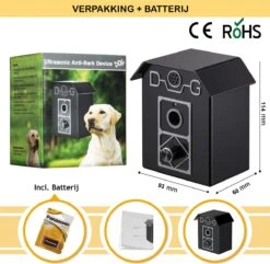 Merkloos Barky® Anti Blaf Apparaat Honden Ultrasoon Hondentrainer Incl Batterij - Anti Blafband Alternatief Veilig & Diervriendelijk - Dog Anti Bark Control -Hondenspeelgoed Winkel 1200x1172 3