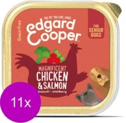 11x Edgard & Cooper Kuipje Vers Vlees Senior Hondenvoer Kip - Zalm 150 Gr 19 11x Edgard & Cooper Kuipje Vers Vlees Senior Hondenvoer Kip - Zalm 150 Gr -Hondenspeelgoed Winkel 1200x1174 12