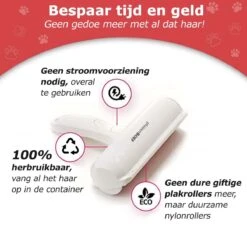 PluizenBOEF® Huisdierhaar Verwijderaar - Haarverwijderaar Voor Huisdieren - Hondenhaar - Kattenhaar - Pluizenborstel -Hondenspeelgoed Winkel 1200x1176