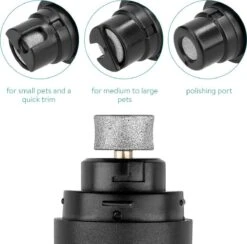 Navaris Elektrische Nagelvijl Voor Huisdieren - Met Diamanten Vijlkop - Voor Honden, Katten En Konijnen - Ook Voor Vogelsnavels - Draadloos -Hondenspeelgoed Winkel 1200x1184 5